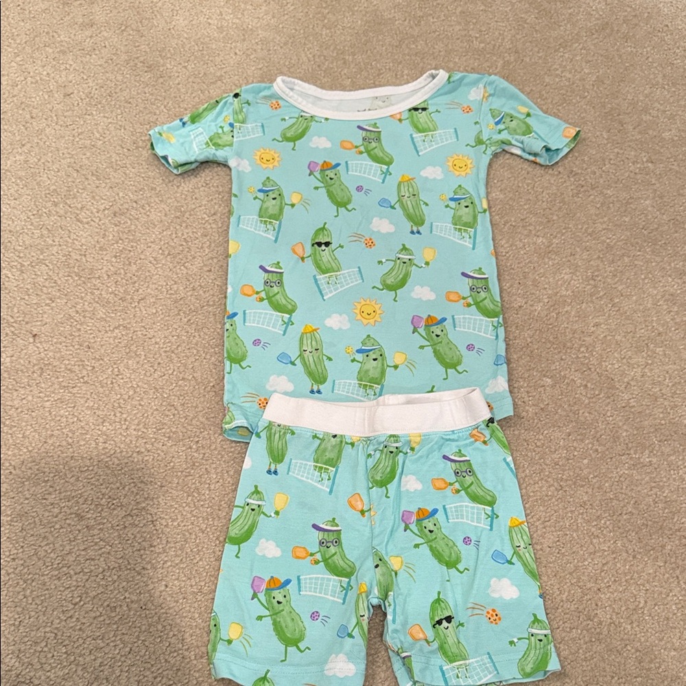 Little sleepies pickle ball pjs